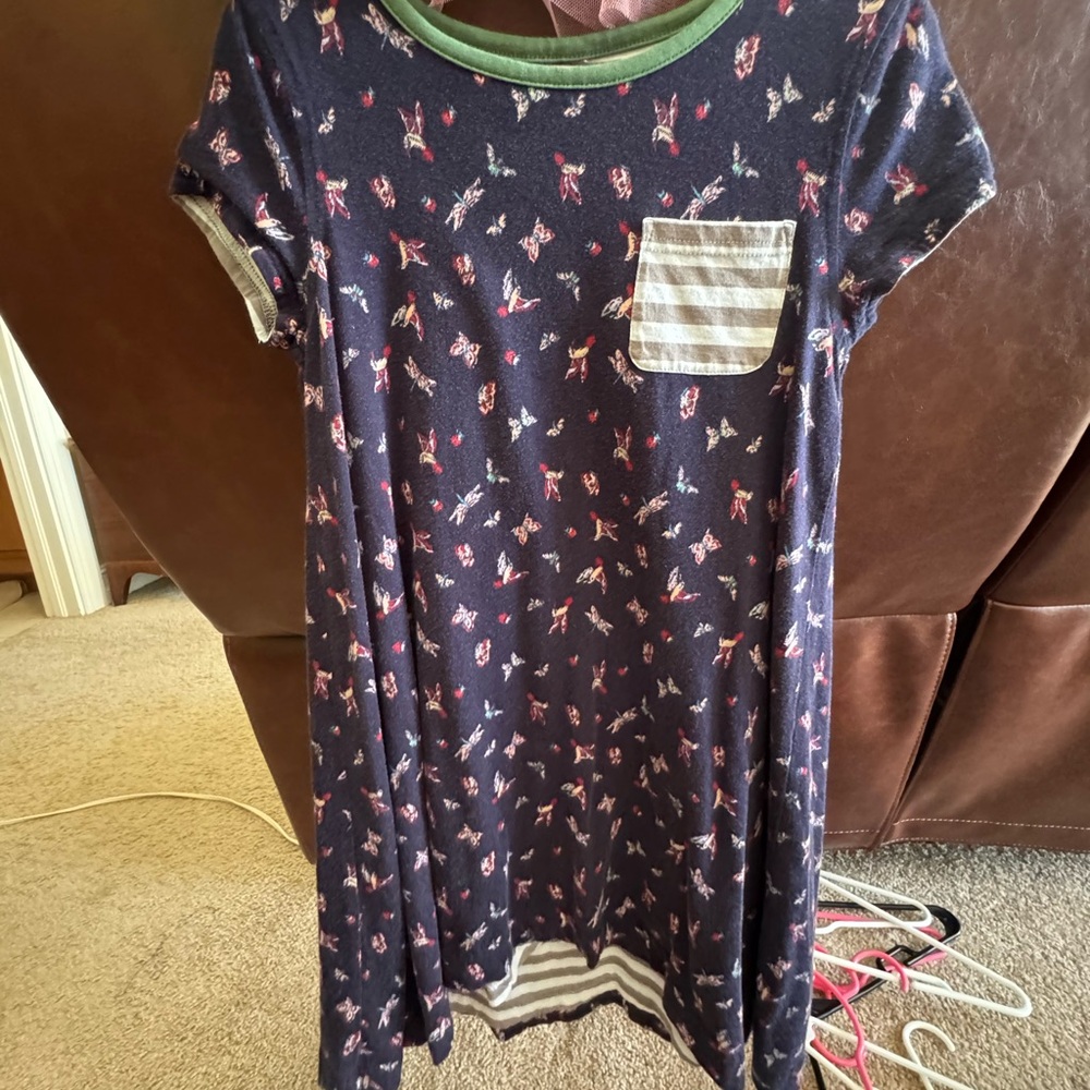 Matilda Jane Blue and Pink Casual Dress